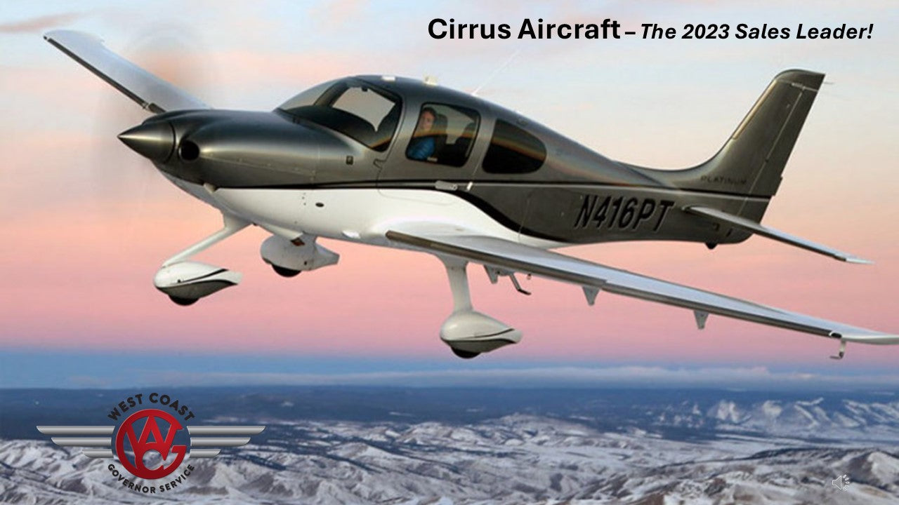 Cirrus Aircraft – The 2023 Sales Leader!