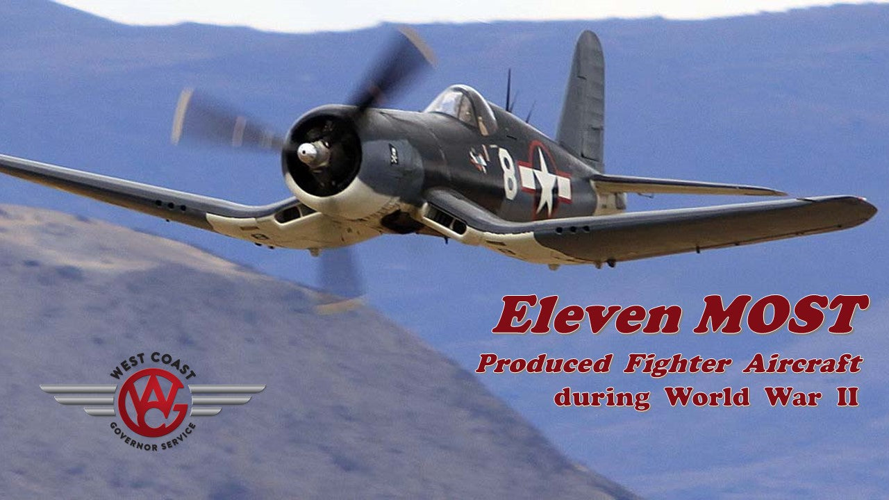 Eleven Most Produced Fighter Aircraft during WW2