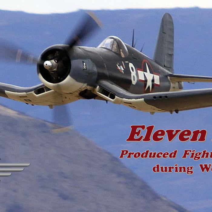 Eleven Most Produced Fighter Aircraft during WW2