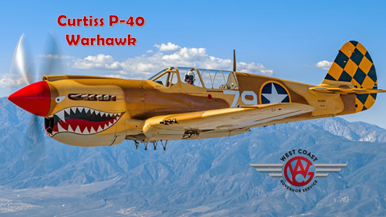 Curtiss P-40 Warhawk - First In, Always Fierce!