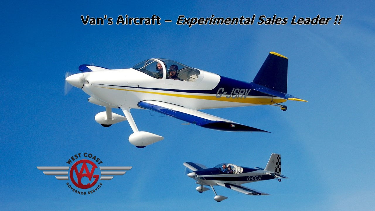 Van's Aircraft - Experimental Sales Leader