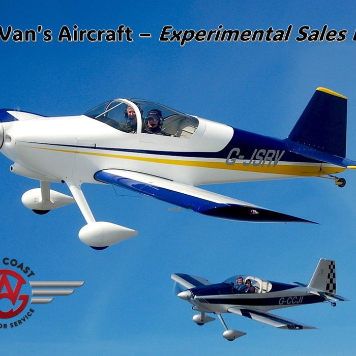 Van's Aircraft - Experimental Sales Leader