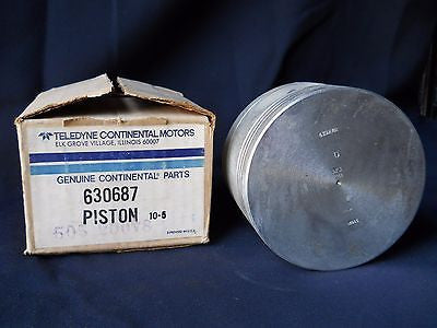 One (1) NEW TCM Continental 630687 Piston Superseded: 654861 - 4.44" diameter