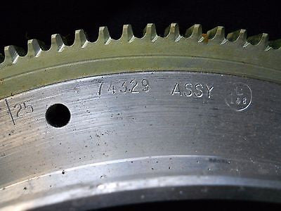 One (1) NEW Lycoming Flywheel Assy 74329 SS: 31M21951 (same as 77579 see note)