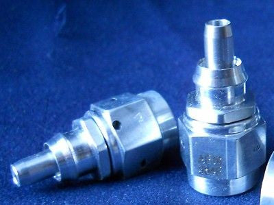 Two (2) New Eaton/Aeroquip AE19 384E Straight Crimp Flareless Fitting