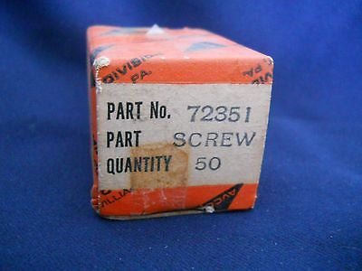 Fifty (50) NEW Lycoming 72351 Screw #10-32 Self Locking