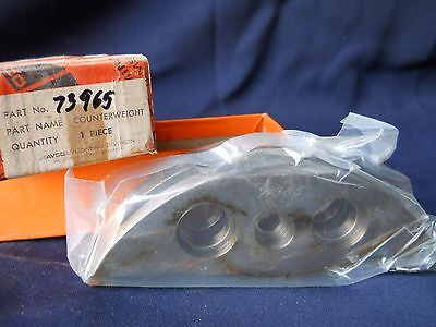 One (1) NEW Lycoming 73965 Counterweight