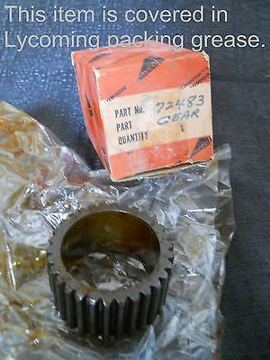 One (1) NEW Lycoming 72483 Vacuum Pump Gear (IGSO/GSO-480/540)