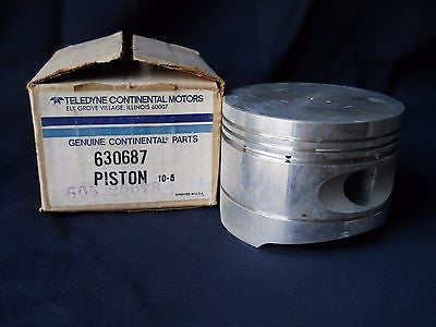 One (1) NEW TCM Continental 630687 Piston Superseded: 654861 - 4.44" diameter